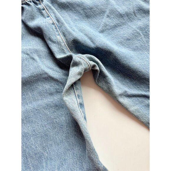 Vintage GAP Y2K Medium Vintage Wash Tab Front Flare Flared Jeans, Size 8 - Picture 8 of 12